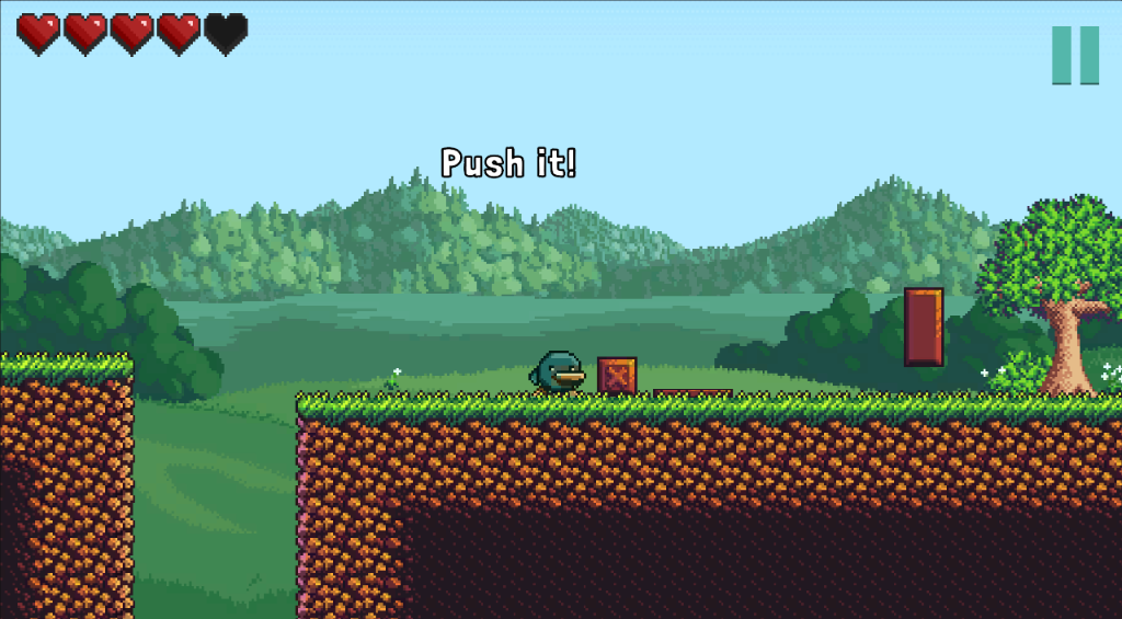 Orvex Screenshot - Push puzzle